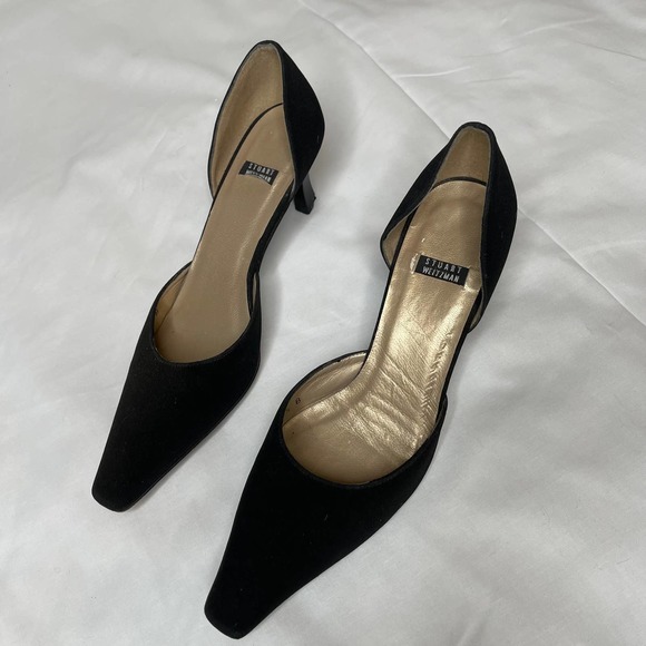 Stuart Weitzman Black Heels 6.5 - Picture 2 of 11
